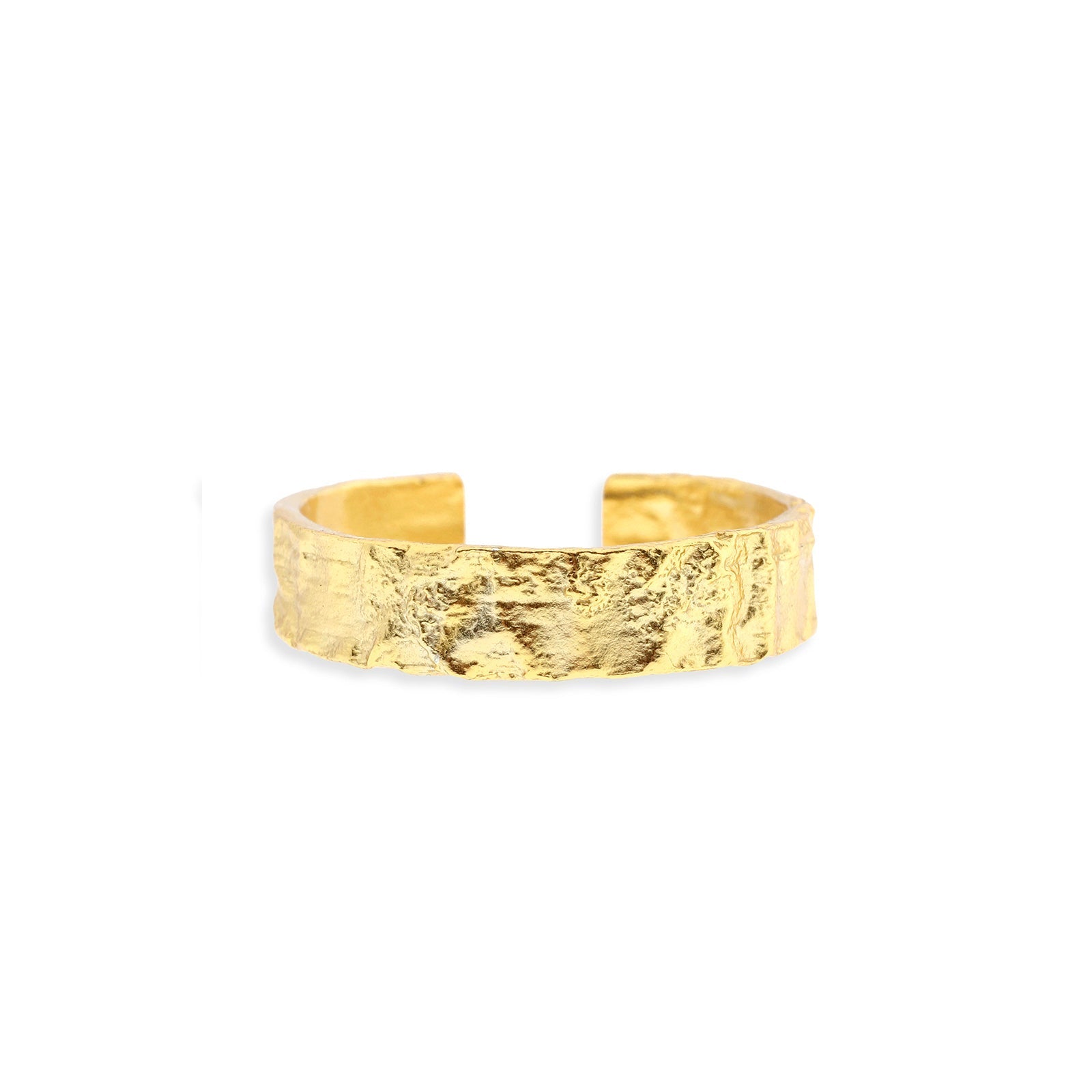 ARMS OF EVE Arms of Eve Eros - Medium Gold Textured Ring BELLA n' BEAR