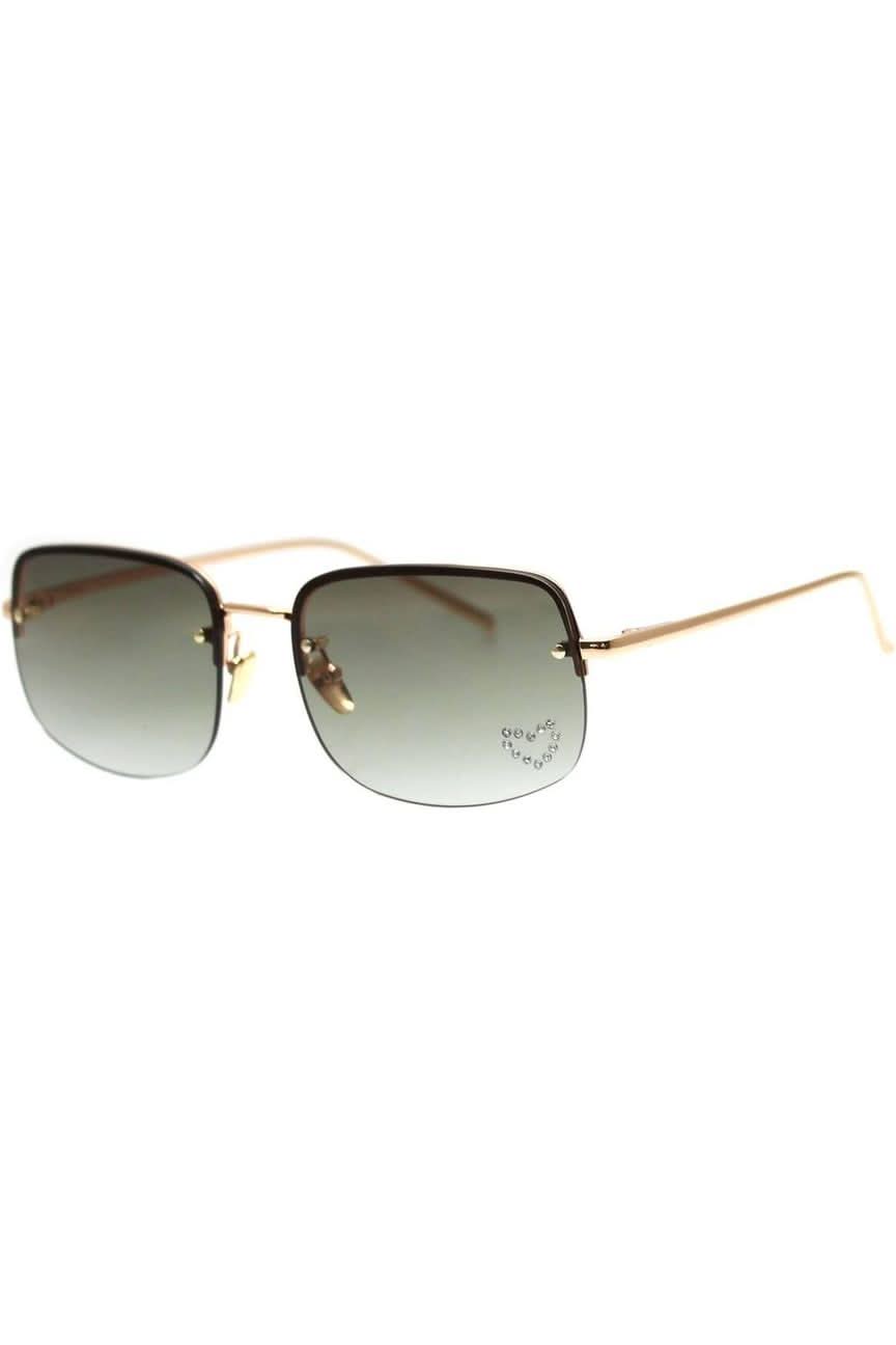 REALITY EYEWEAR Reality Eyewear Faster Love Sunglasses - Green Diamond BELLA n' BEAR