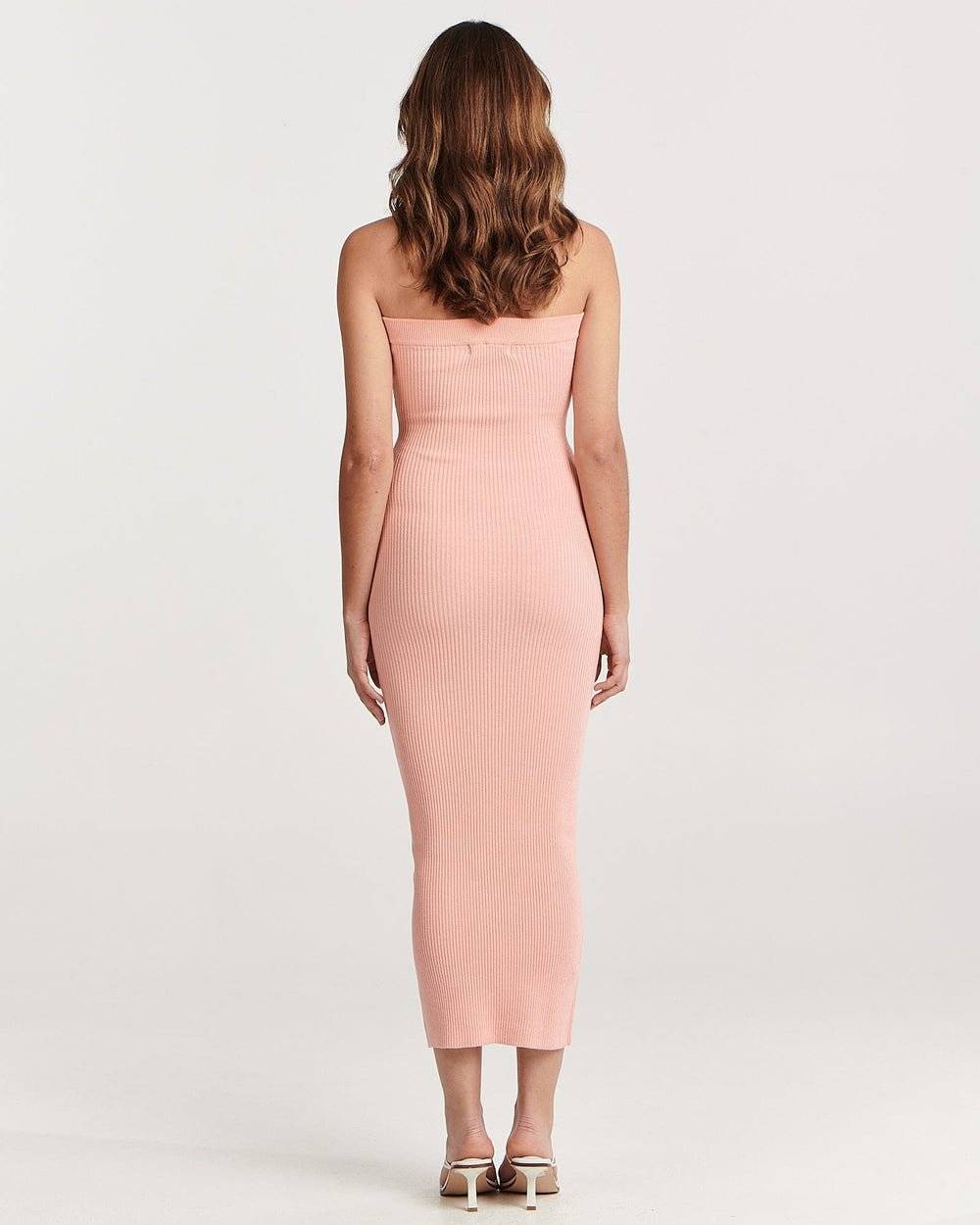 CHARLIE HOLIDAY Charlie Holiday Freya Midi Dress - Pink Punch BELLA n' BEAR