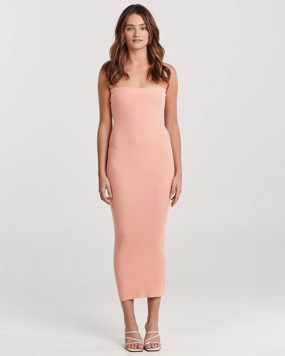 CHARLIE HOLIDAY Charlie Holiday Freya Midi Dress - Pink Punch BELLA n' BEAR