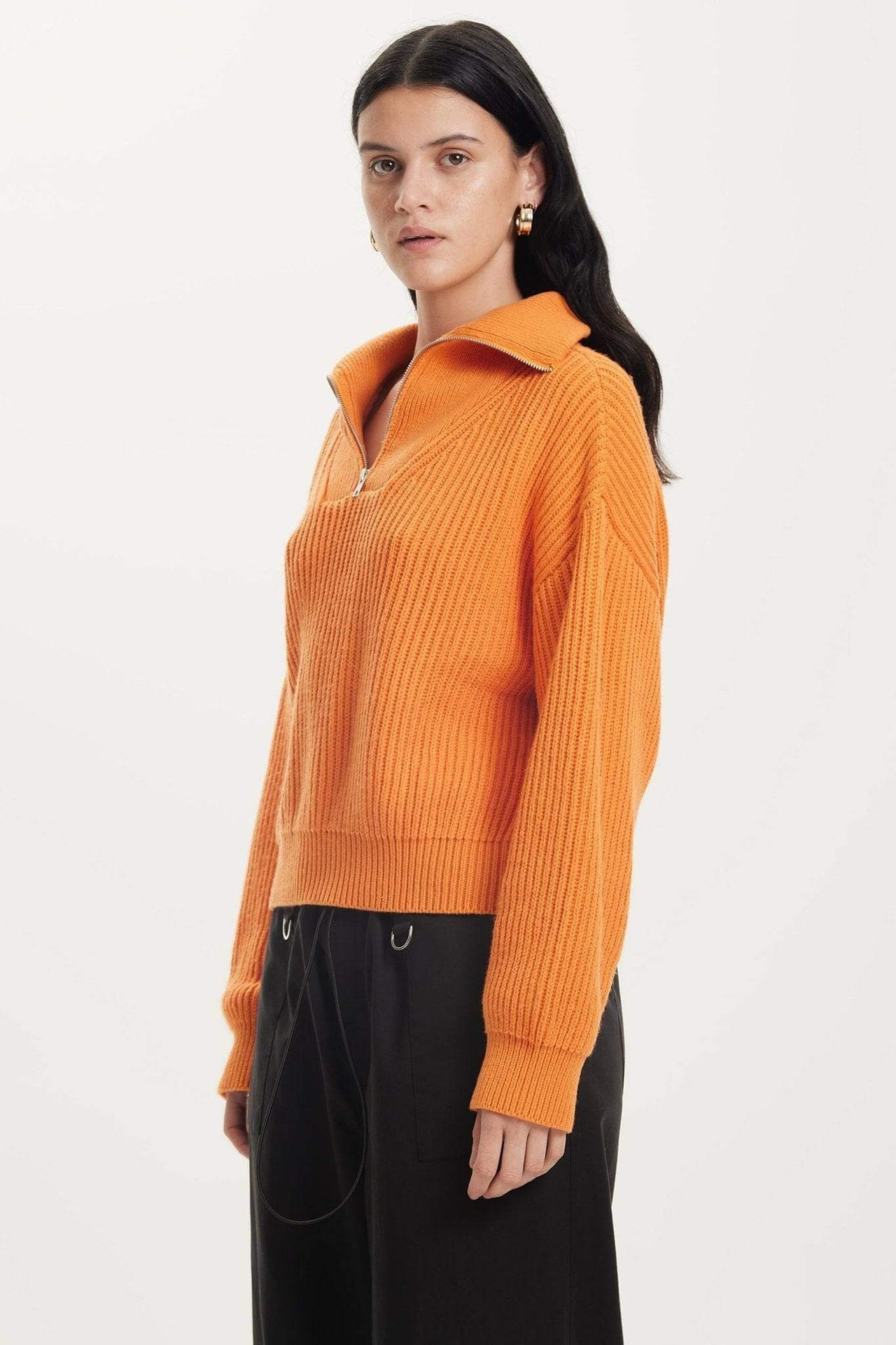 THIRD FORM Third Form High Times Zip Up Knit - Jaffa BELLA n' BEAR