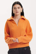 Third Form High Times Zip Up Knit - Jaffa