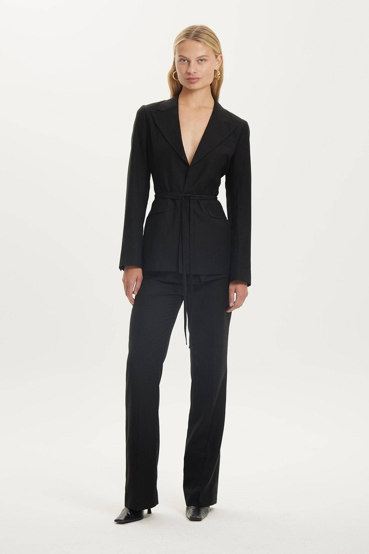 THIRD FORM Third Form In The Fold Blazer - Black BELLA n' BEAR