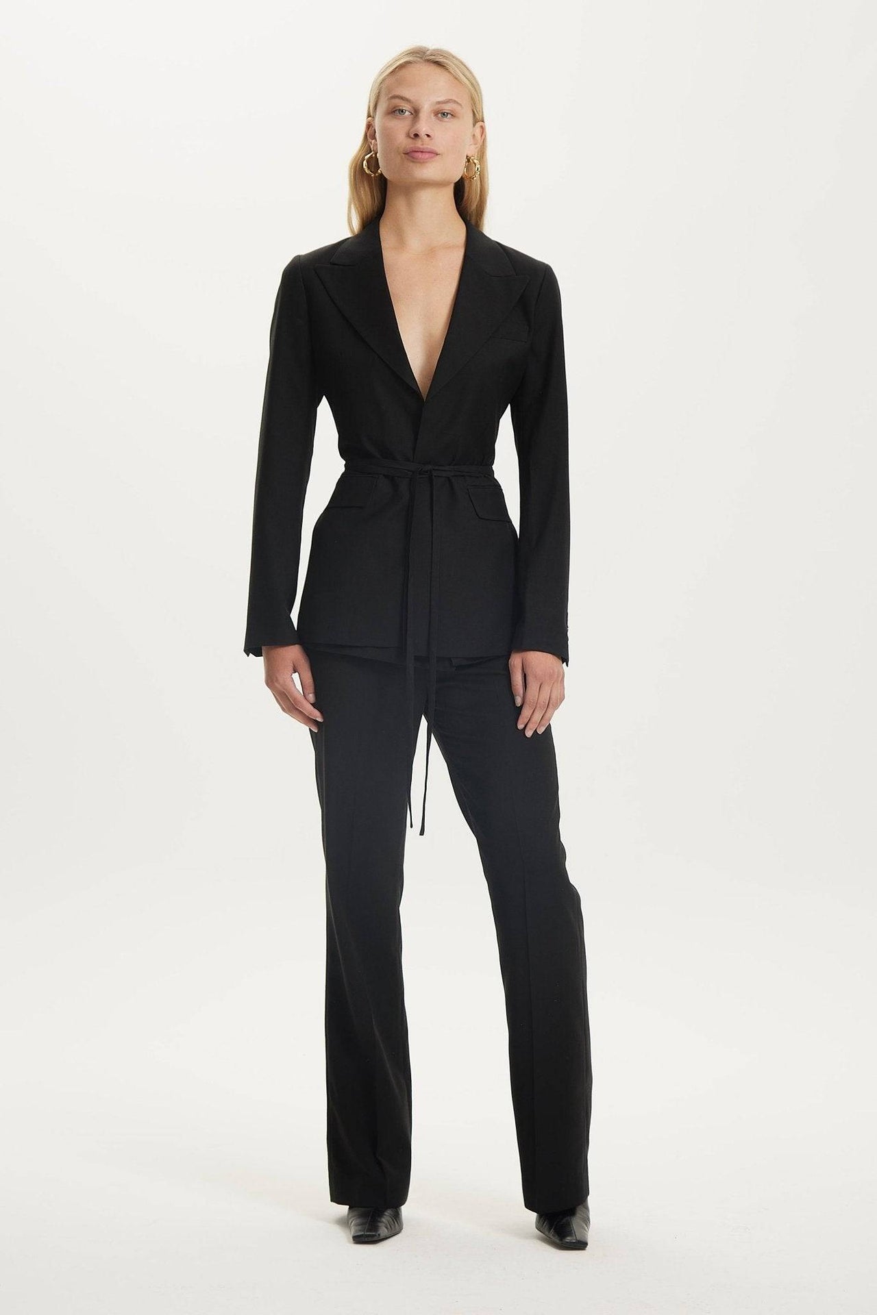 THIRD FORM Third Form In The Fold Blazer - Black BELLA n' BEAR