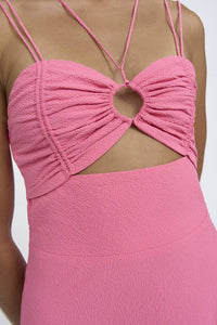 Thumbnail for BY JOHNNY By Johnny Isola Bella Strap Midi Dress - Pink BELLA n' BEAR