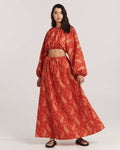 Terracotta Paisley