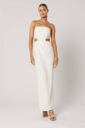 Robe longue Winona Jasira-Blanc