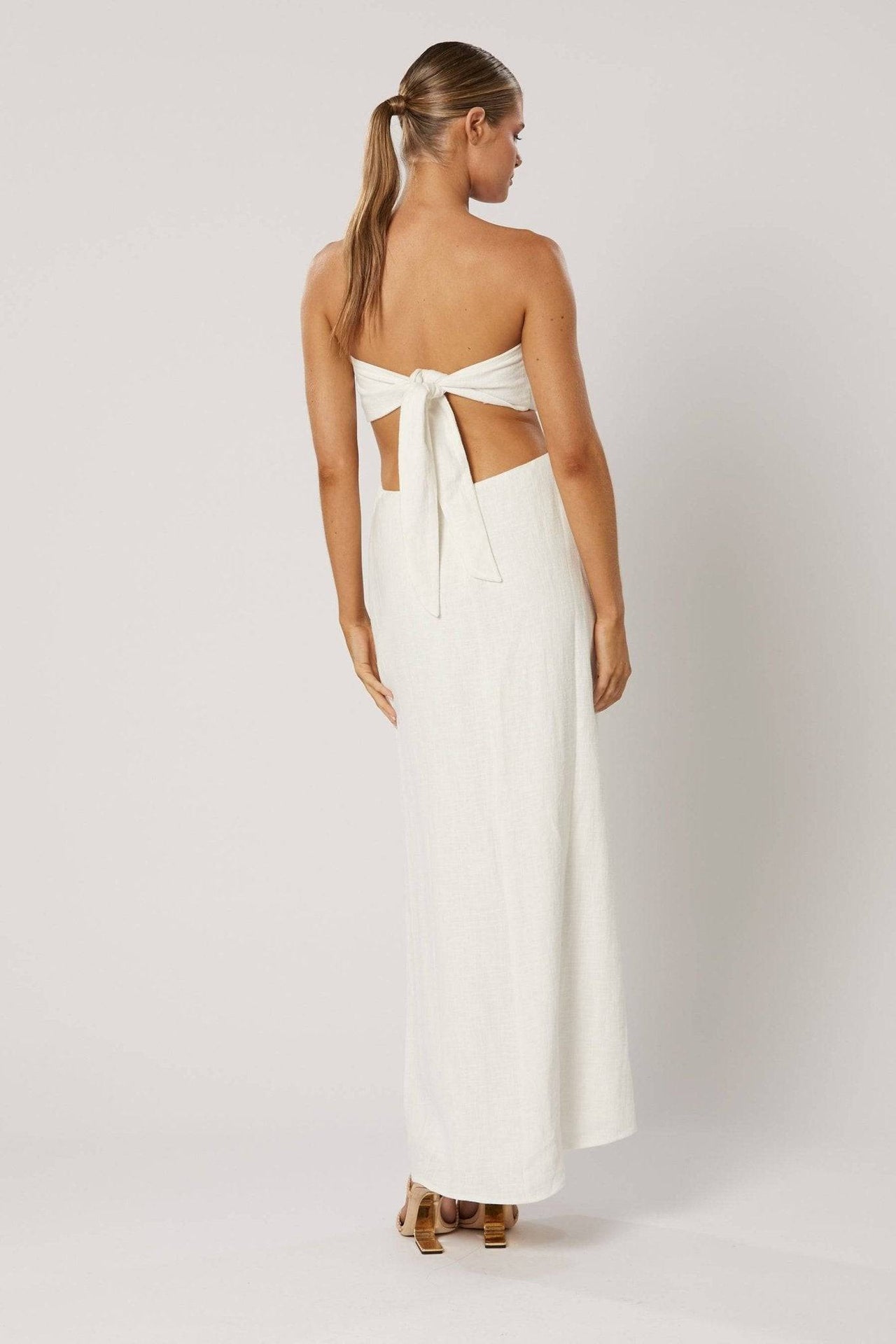 WINONA Winona Jasira Maxi Dress - White BELLA n' BEAR