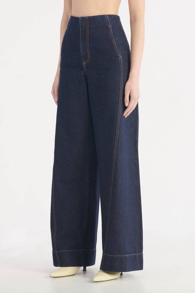 NOBODY DENIM Nobody Denim Jeanie Tailored Trouser - Moody Blue BELLA n' BEAR