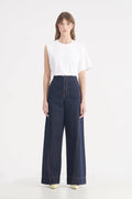 Pantalon sur mesure Jeanie Nobody Denim-Moody Blue