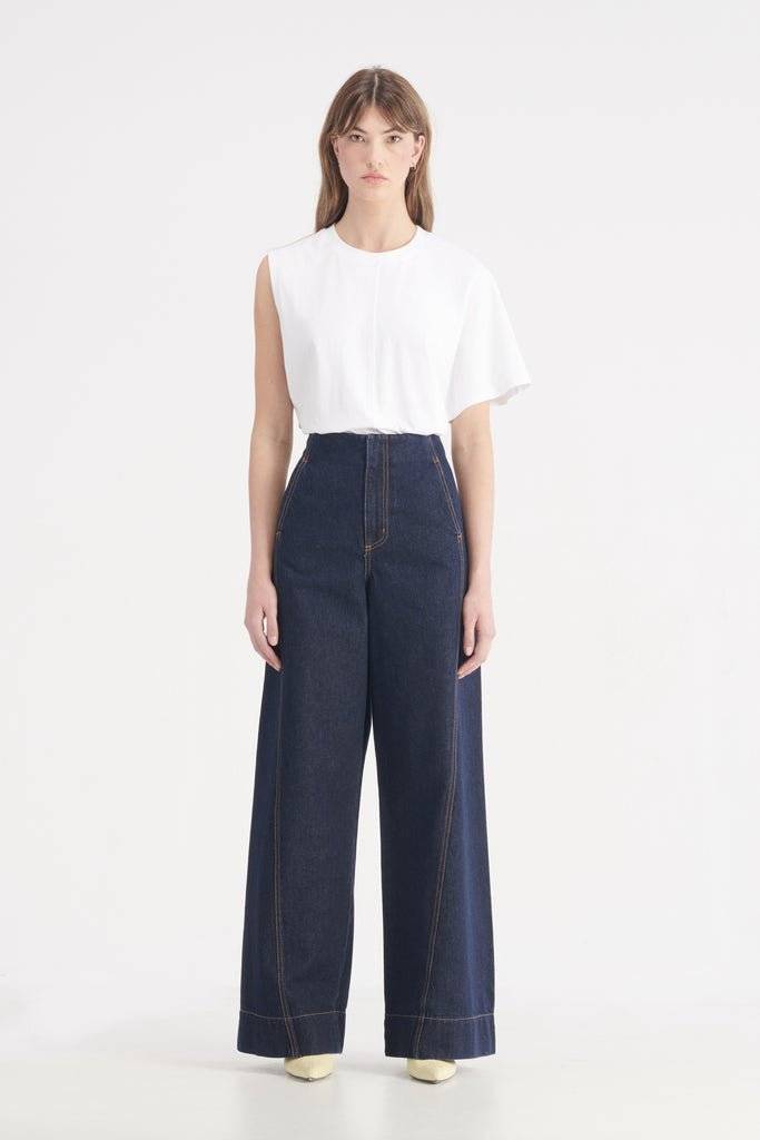 NOBODY DENIM Nobody Denim Jeanie Tailored Trouser - Moody Blue BELLA n' BEAR