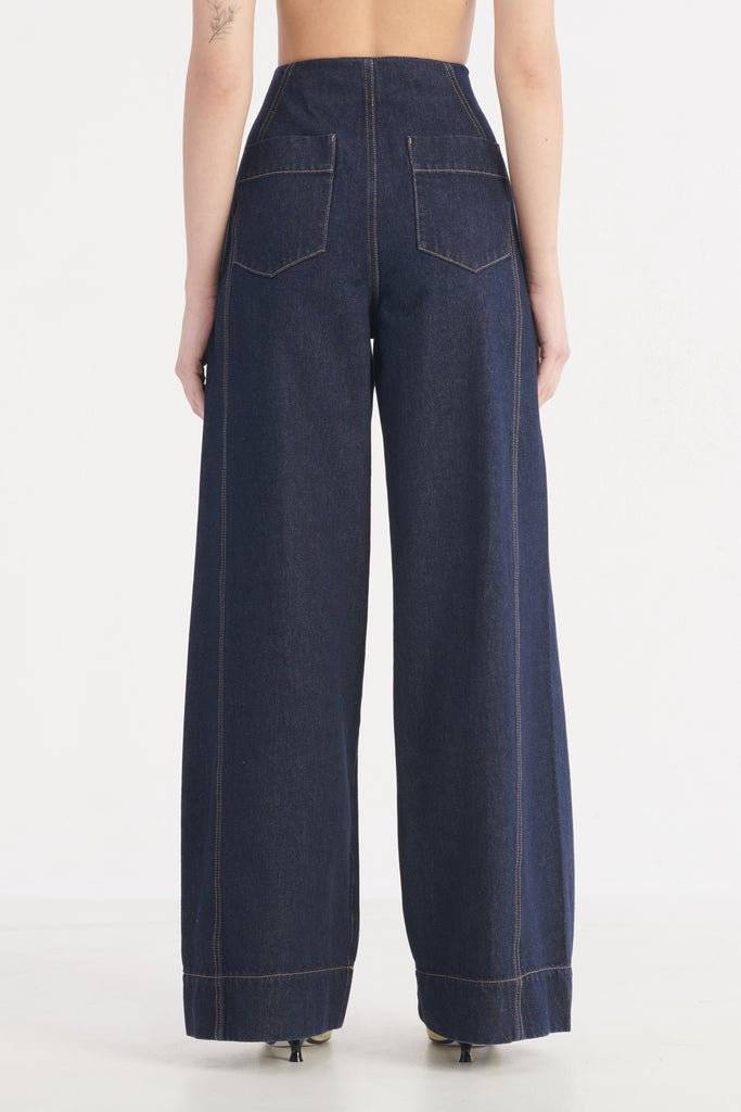 NOBODY DENIM Nobody Denim Jeanie Tailored Trouser - Moody Blue BELLA n' BEAR