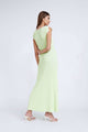 BY JOHNNY By Johnny Lara Ribbed Knit Dress - Mint Ivory BELLA n' BEAR