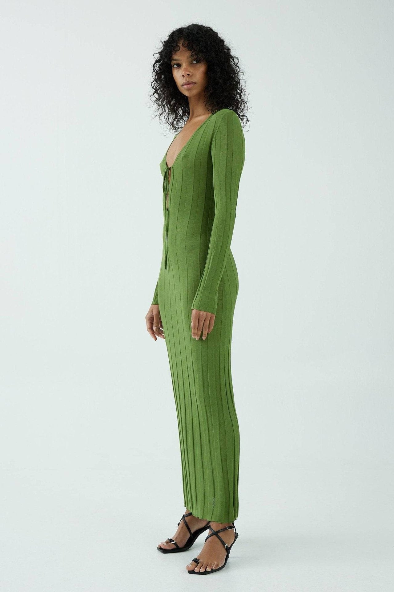 THIRD FORM Third Form Liaison Knit Keyhole Maxi Dress - Juniper BELLA n' BEAR