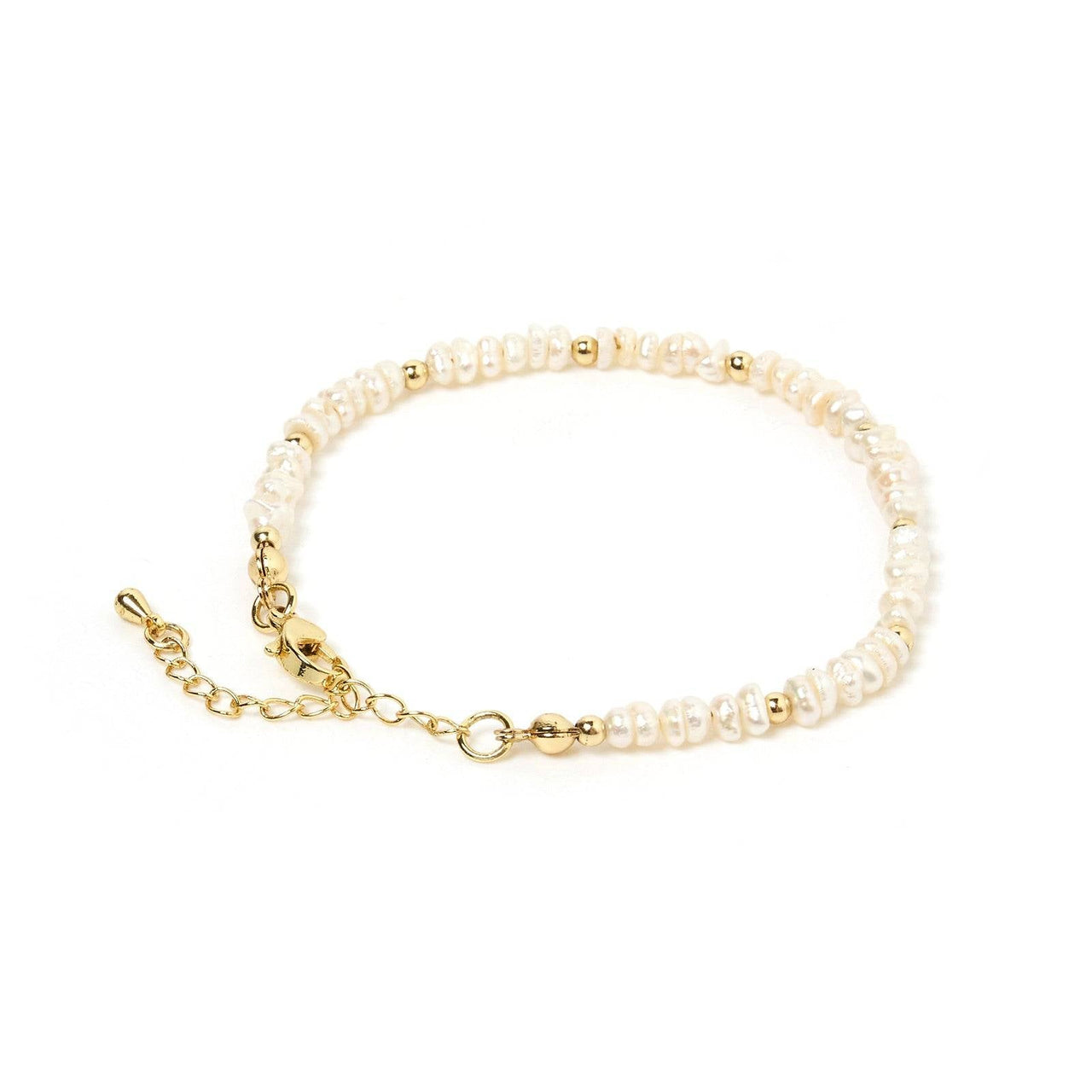 ARMS OF EVE Arms of Eve Lucia Pearl Bracelet - Gold BELLA n' BEAR