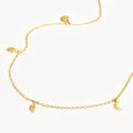 Gargantilla con fases lunares de By Charlotte - Oro vermeil de 18 k