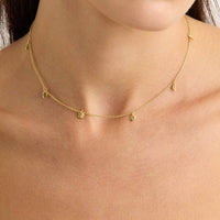 Thumbnail for BY CHARLOTTE By Charlotte Lunar Phases Choker - 18k Gold Vermeil BELLA n' BEAR