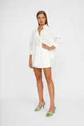 La Chemise Coton By Johnny Mason-Blanc