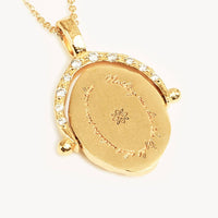 Thumbnail for BY CHARLOTTE By Charlotte North Star Spinner Necklace - 18k Gold Vermeil BELLA n' BEAR