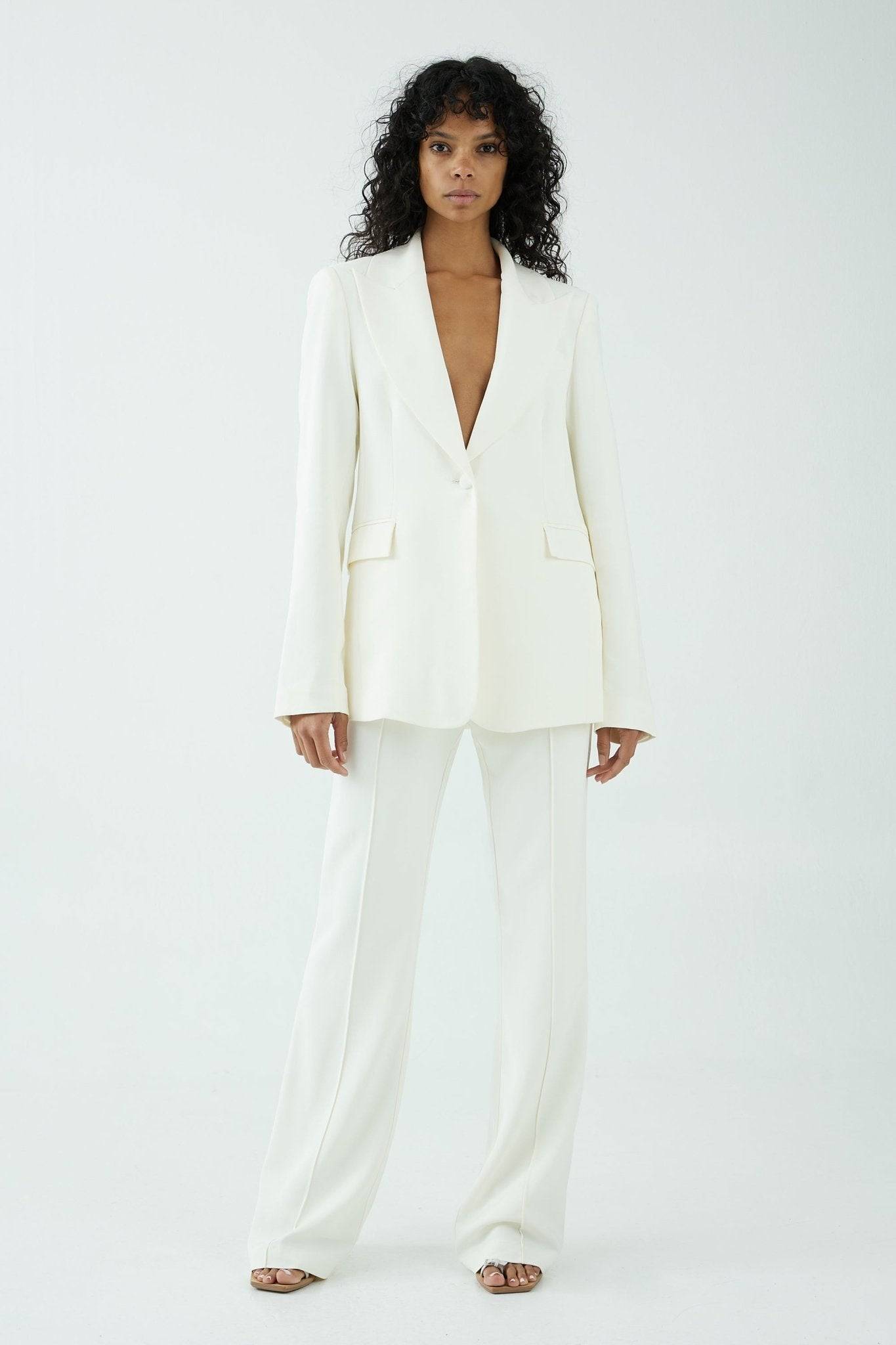 THIRD FORM Third Form Overflow Tailored Blazer - Cream BELLA n' BEAR