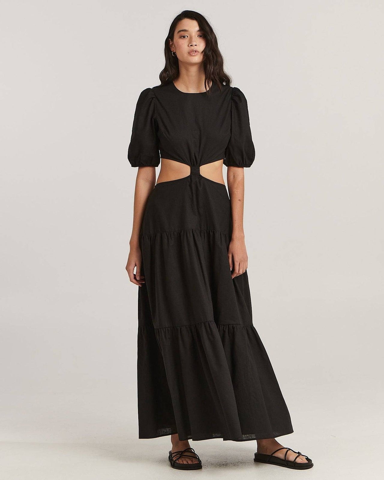 CHARLIE HOLIDAY Charlie Holiday Paige Maxi Dress - Black BELLA n' BEAR