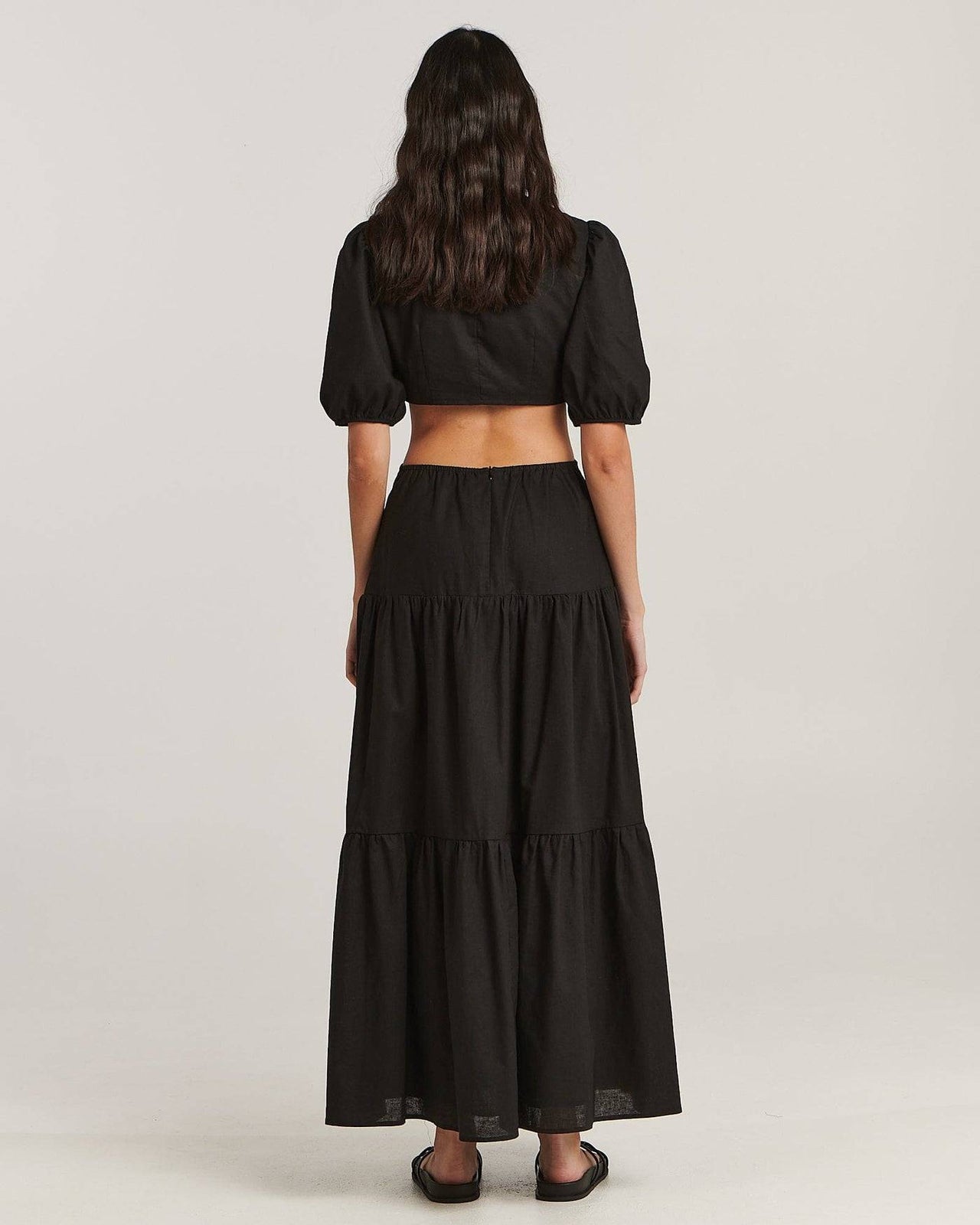 CHARLIE HOLIDAY Charlie Holiday Paige Maxi Dress - Black BELLA n' BEAR