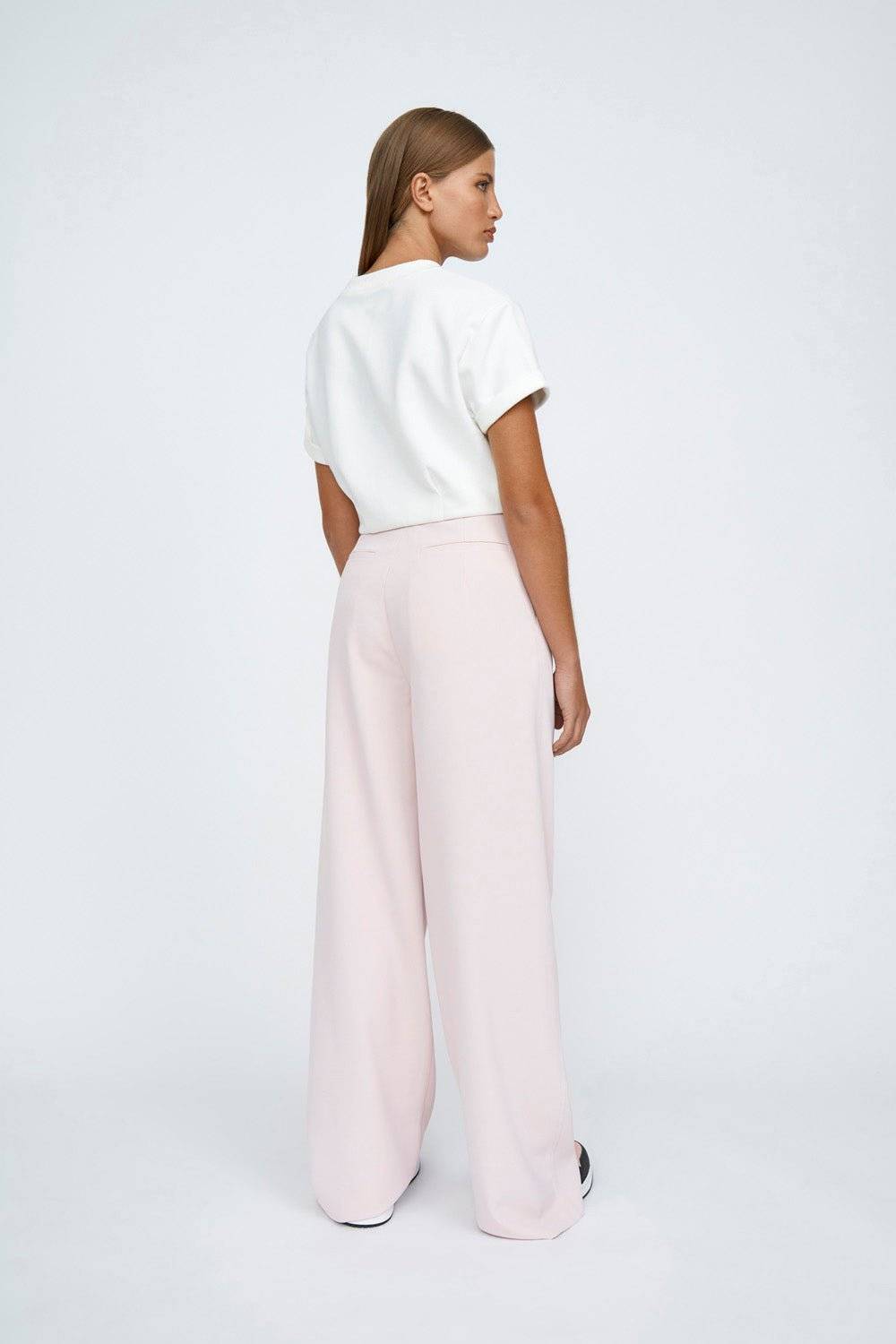 BY JOHNNY By Johnny Pleat Front Pant - Soft Pink BELLA n' BEAR