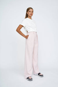 Thumbnail for BY JOHNNY By Johnny Pleat Front Pant - Soft Pink BELLA n' BEAR