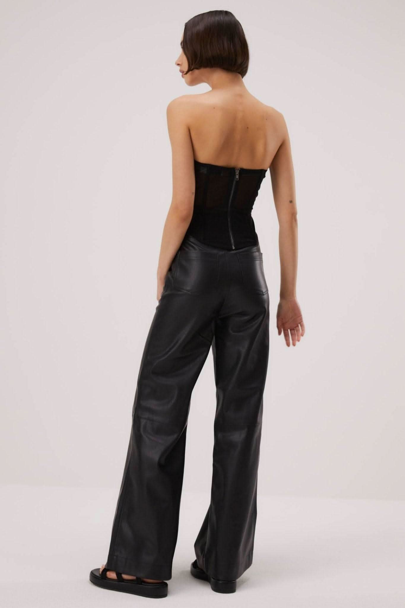 MISHA COLLECTION Misha Rumi Mesh Bustier - Black BELLA n' BEAR