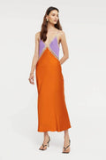 Vestido Midi Ginia Sadie-Amethyst Sunset