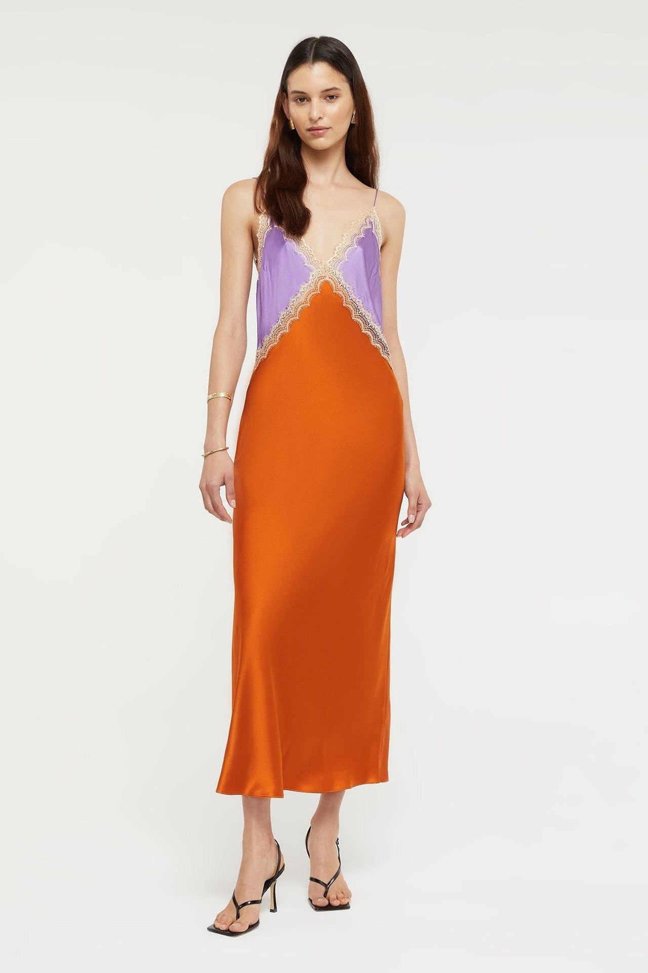 GINIA Ginia Sadie Midi Dress - Amethyst Sunset BELLA n' BEAR