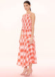 APARTMENT CLOTHING Apartment Clothing Sia Midi Skirt - Pink Red Gingham BELLA n' BEAR