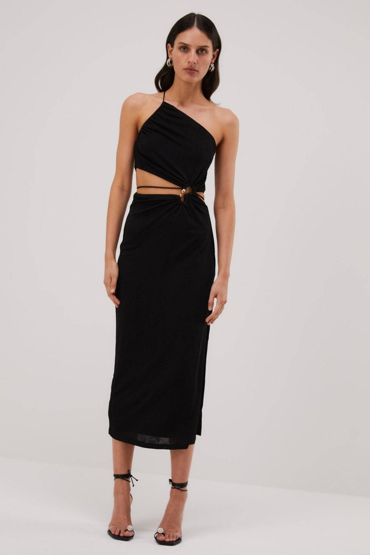 Bella jersey midi dress online