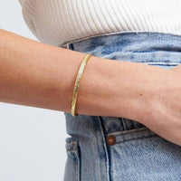 Thumbnail for ARMS OF EVE Arms of Eve Stevie Gold Cuff Bracelet - Gold BELLA n' BEAR