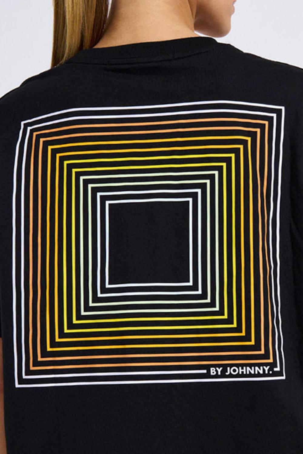 BY JOHNNY By Johnny The Bright Side Tee - Rainbow Black BELLA n' BEAR