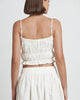 BARE BY CHARLIE HOLIDAY Bare by Charlie Holiday The Gathered Top - Coconut Milk BELLA n' BEAR