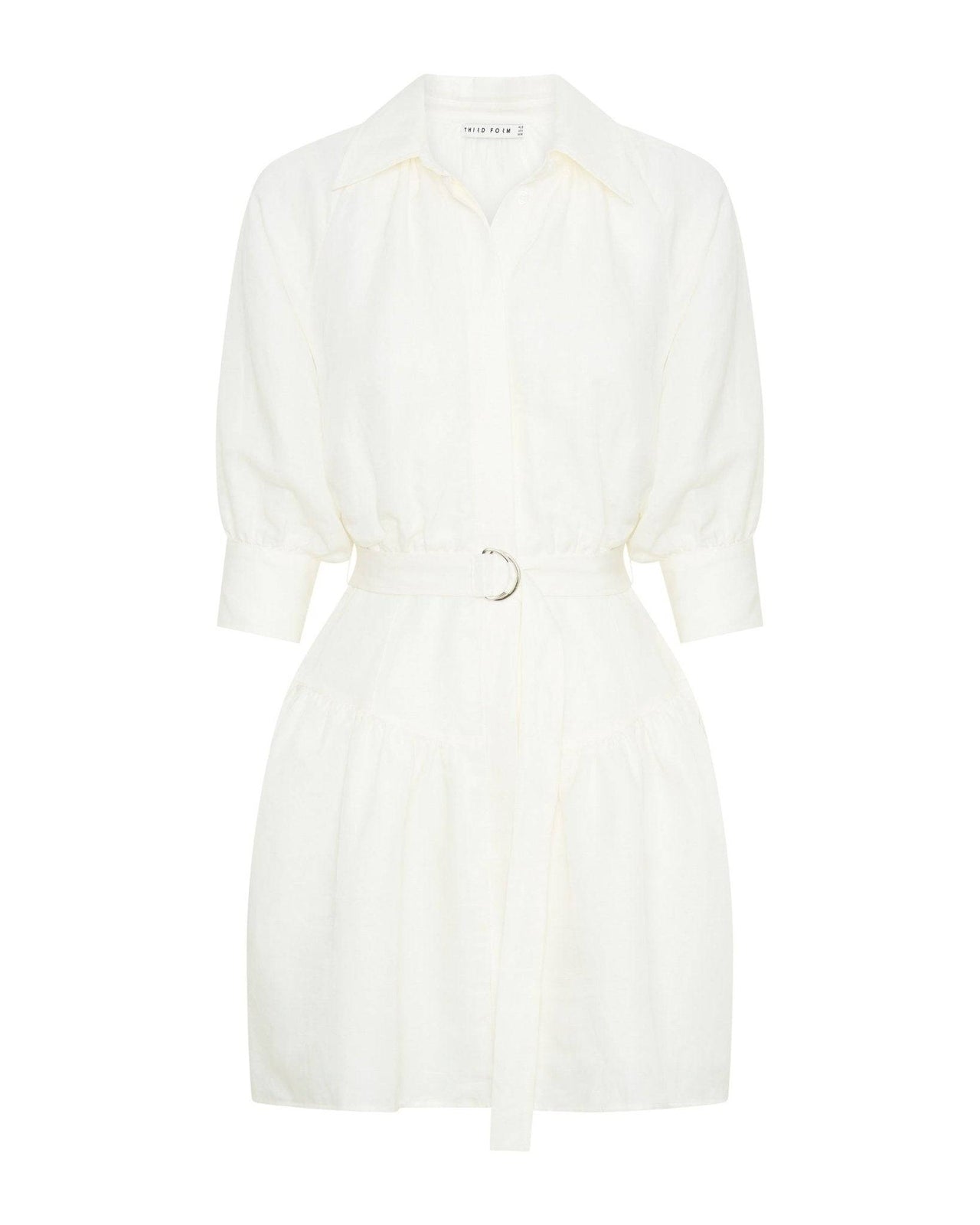 THIRD FORM Third Form Tight Lipped Shirt Dress - Off White BELLA n' BEAR