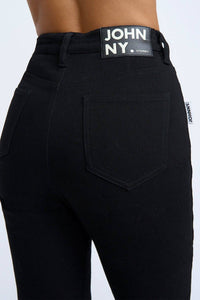 Thumbnail for BY JOHNNY By Johnny Twist Split Skinny Jean - Black BELLA n' BEAR