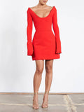 Vestido Effie Kats Vale-Cherry Red