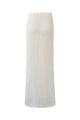 SOFIA THE LABEL Sofia The Label Valentina High Waist Maxi Skirt - Ivory BELLA n' BEAR