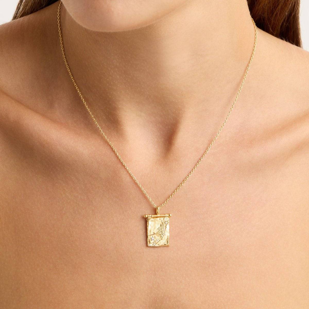 BY CHARLOTTE By Charlotte Wanderer Necklace - 18k Gold Vermeil BELLA n' BEAR